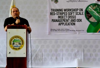 SRA Administrator Pablo Luis Azcona delivered speech during RSSI Training Workshop